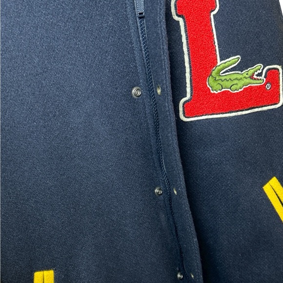 Lacoste wool Varsity Jacket - - Picture 5 of 8